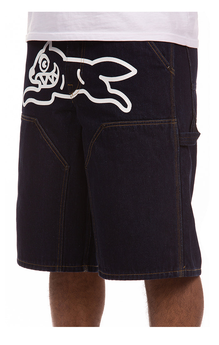 Icecream Stick Jean Shorts