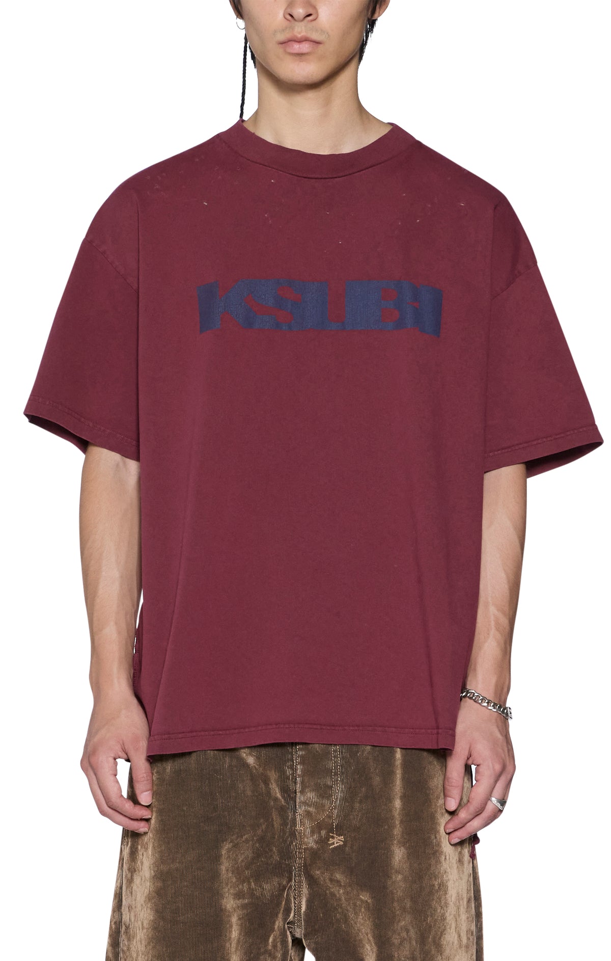 Ksubi Blasted Ekcess Short Sleeve Tee