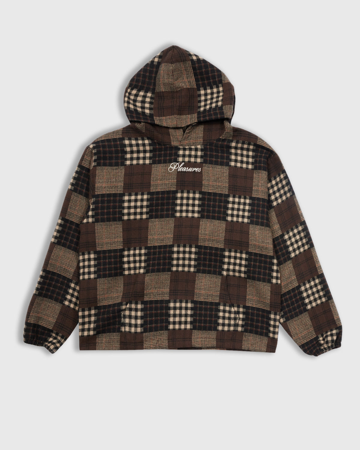 Pleasures Madras Poncho Hoodie