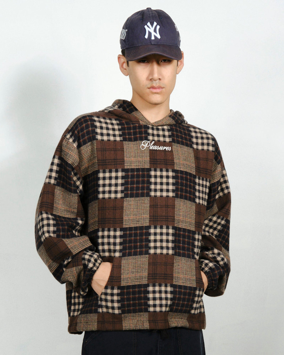 Pleasures Madras Poncho Hoodie