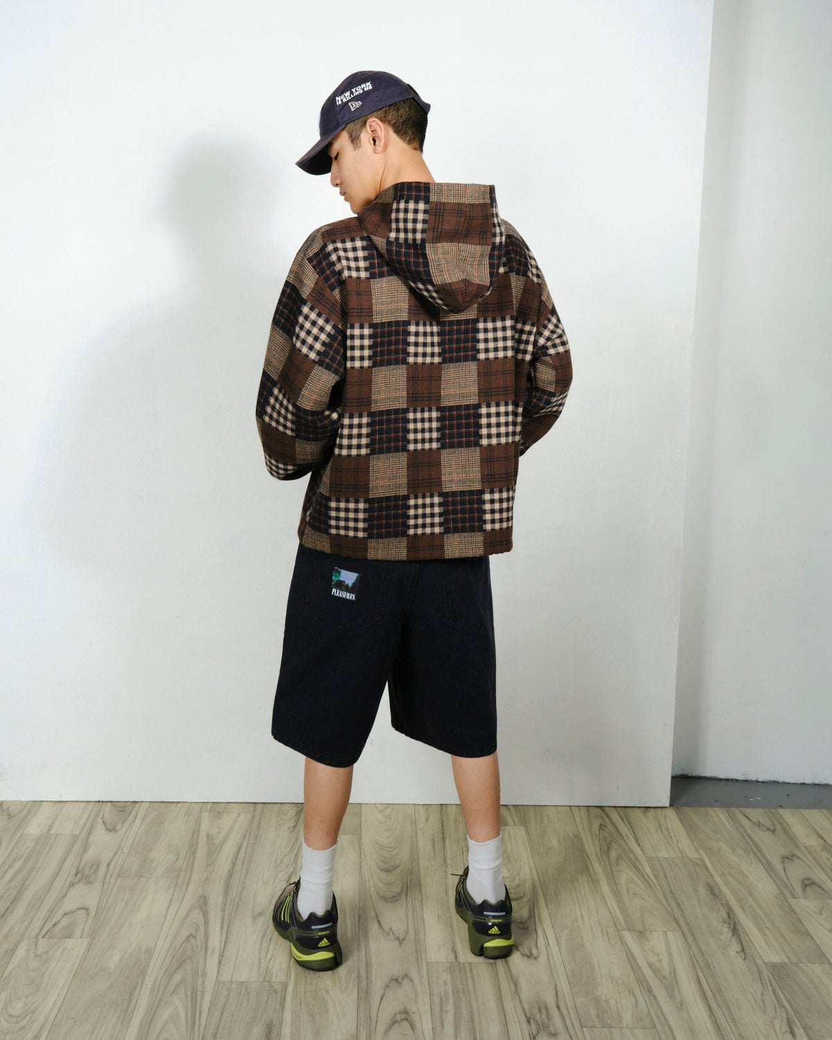 Pleasures Madras Poncho Hoodie