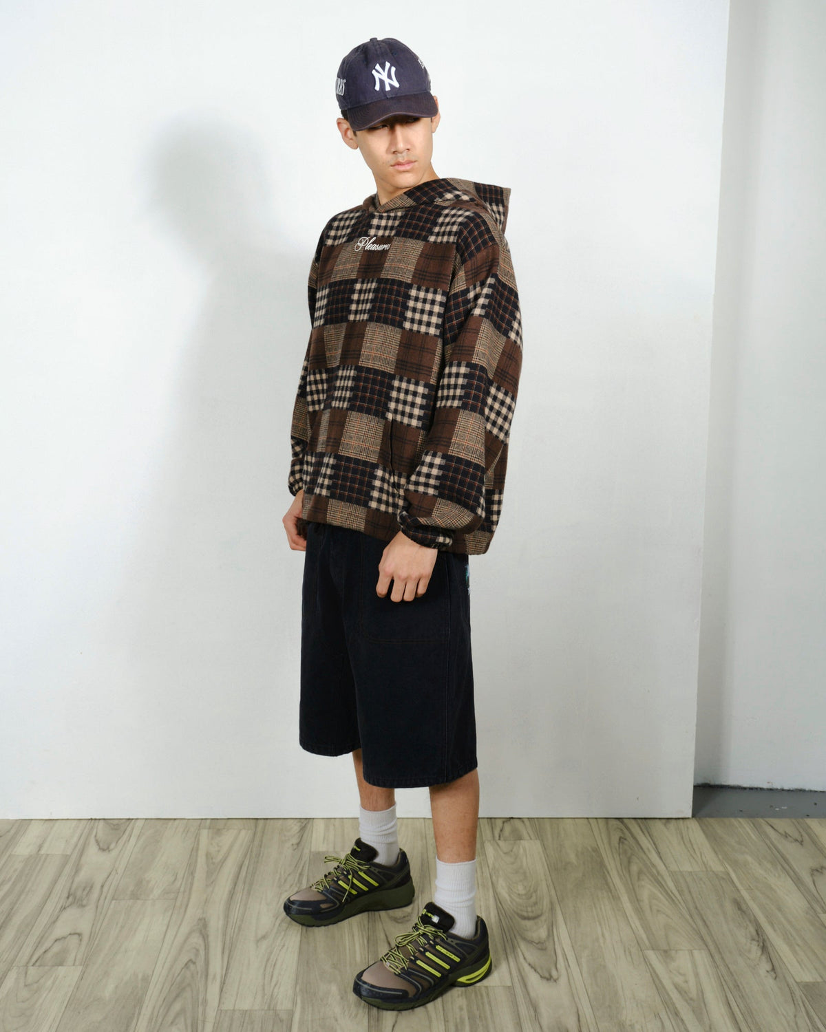 Pleasures Madras Poncho Hoodie