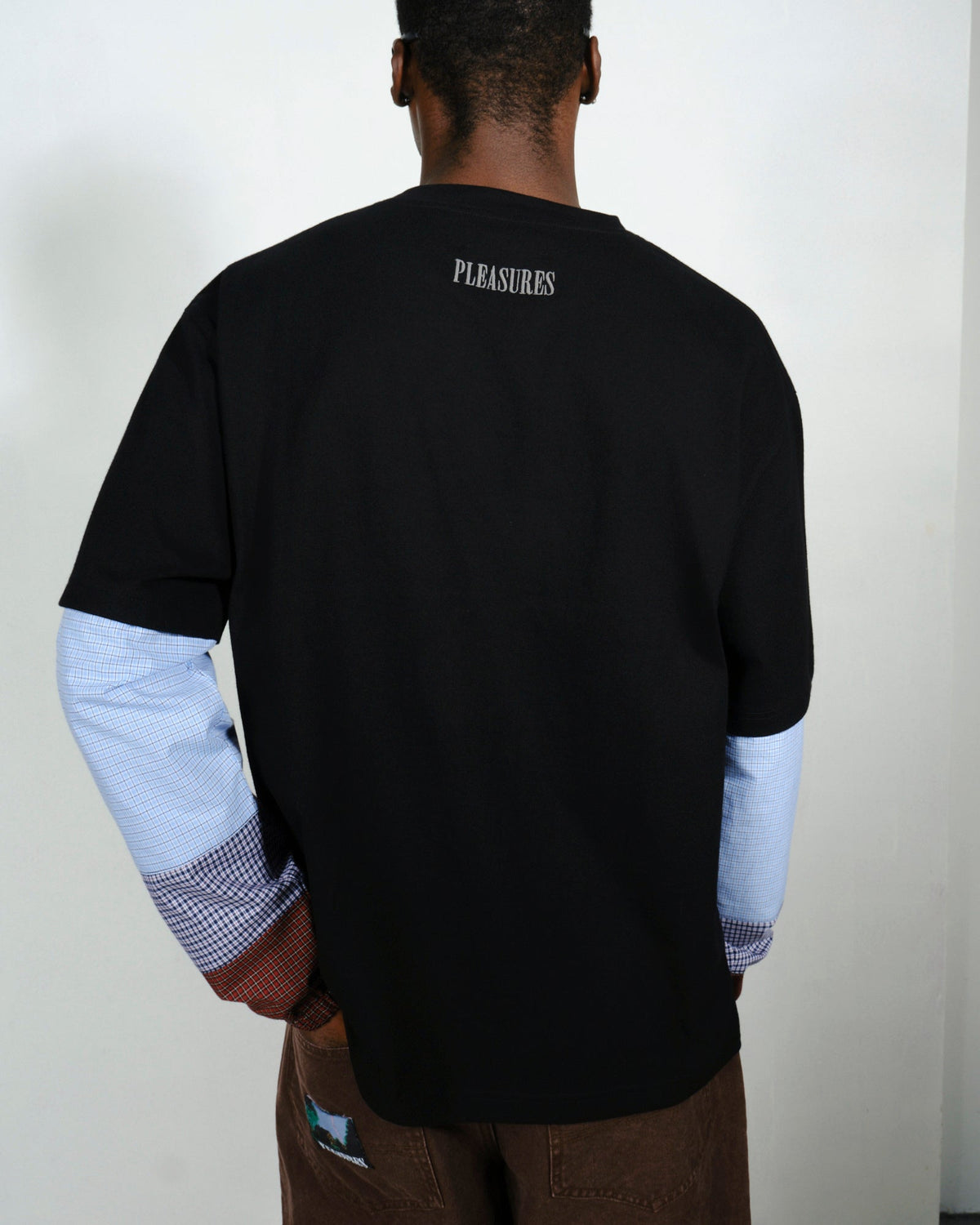 Pleasures Tartan Heavyweight Long Sleeve Tee