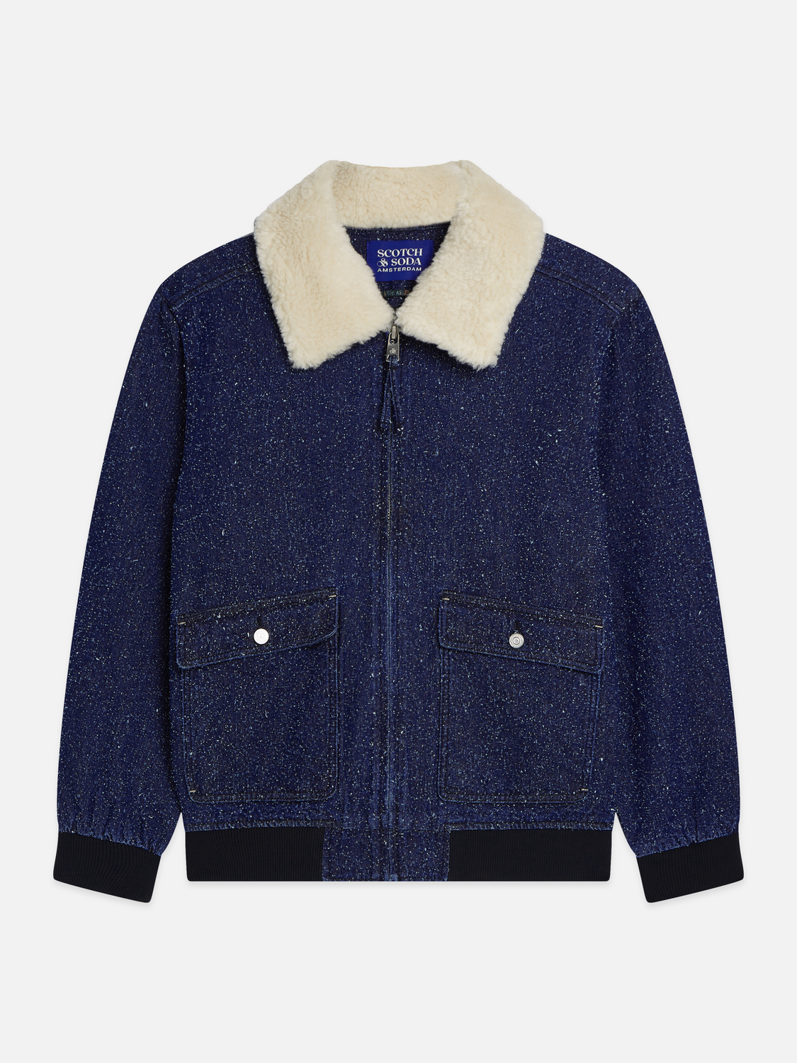 Scotch &amp; Soda Denim Flight Jacket