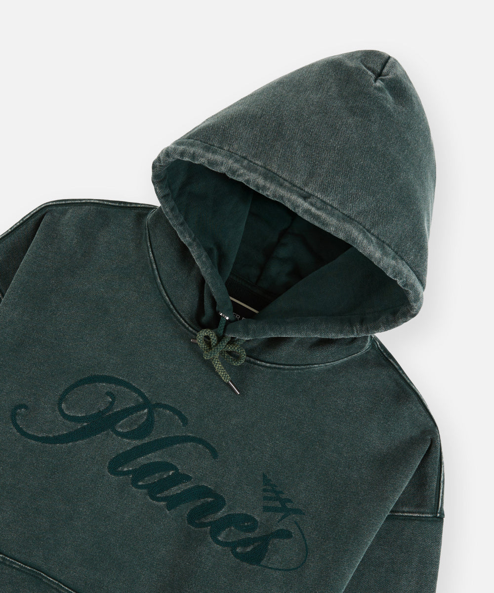 Paper Planes Script Washed Hoodie