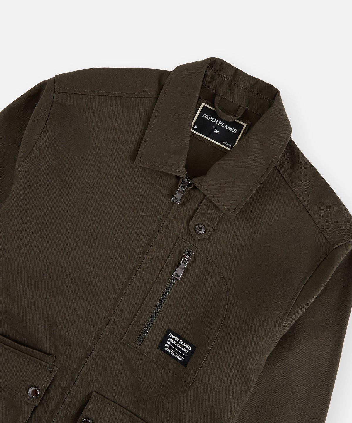 Paper Planes Twill Utility Jacket