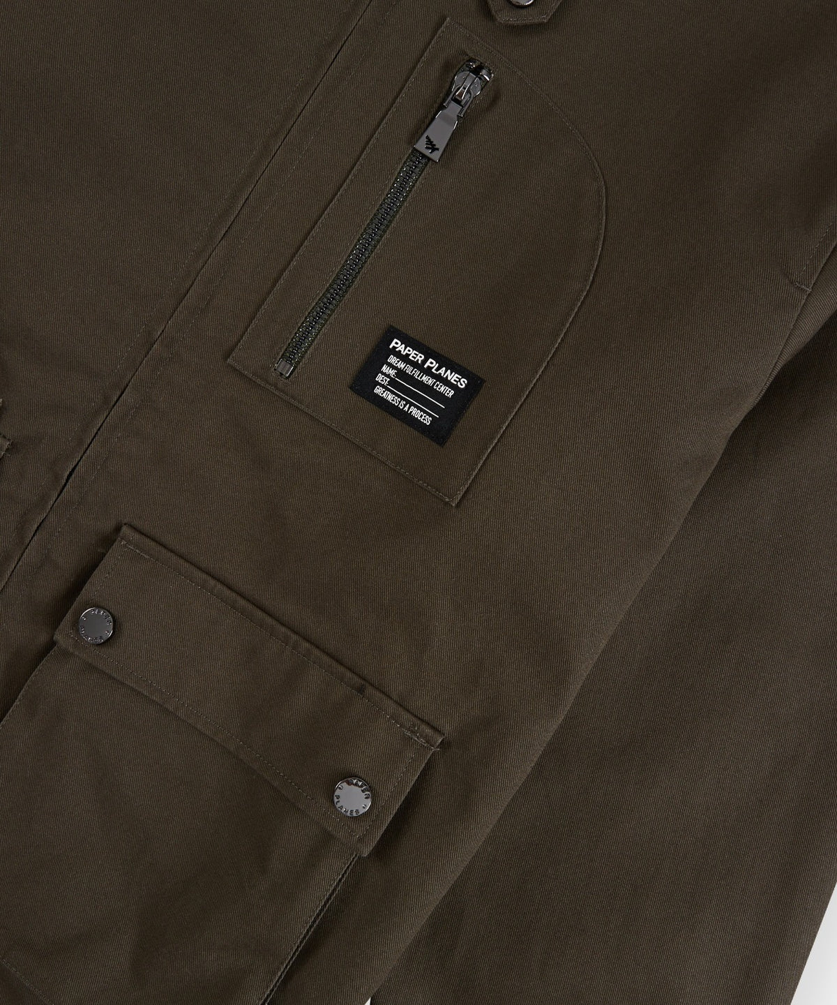 Paper Planes Twill Utility Jacket
