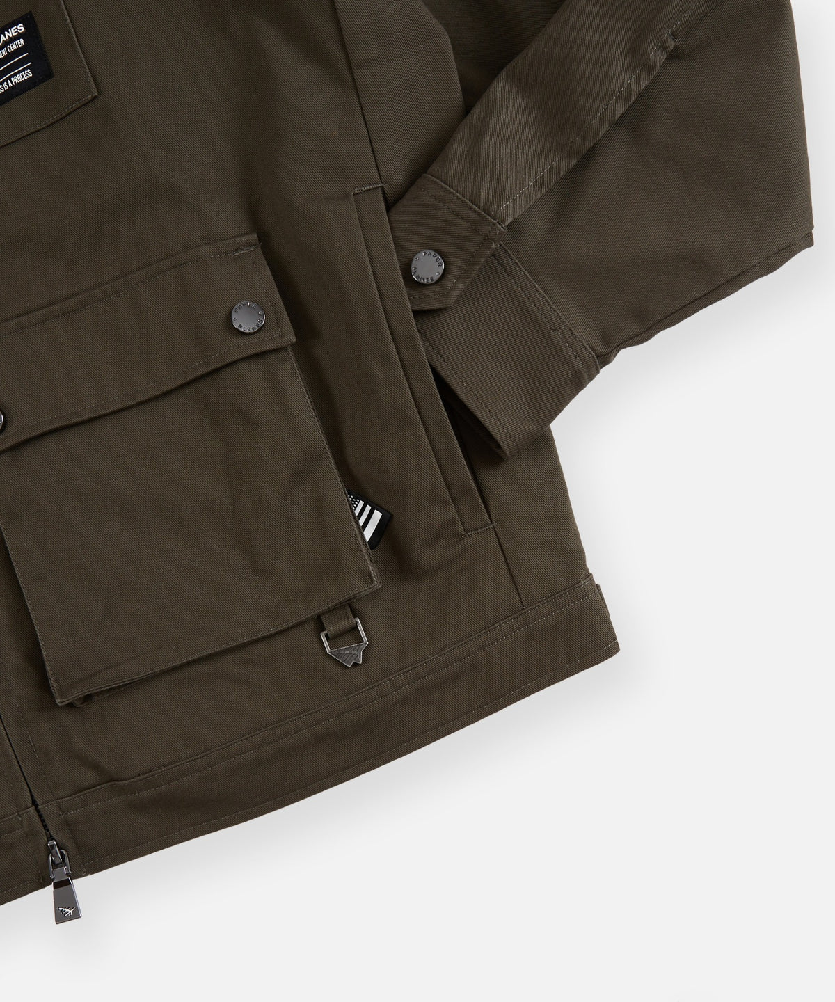 Paper Planes Twill Utility Jacket