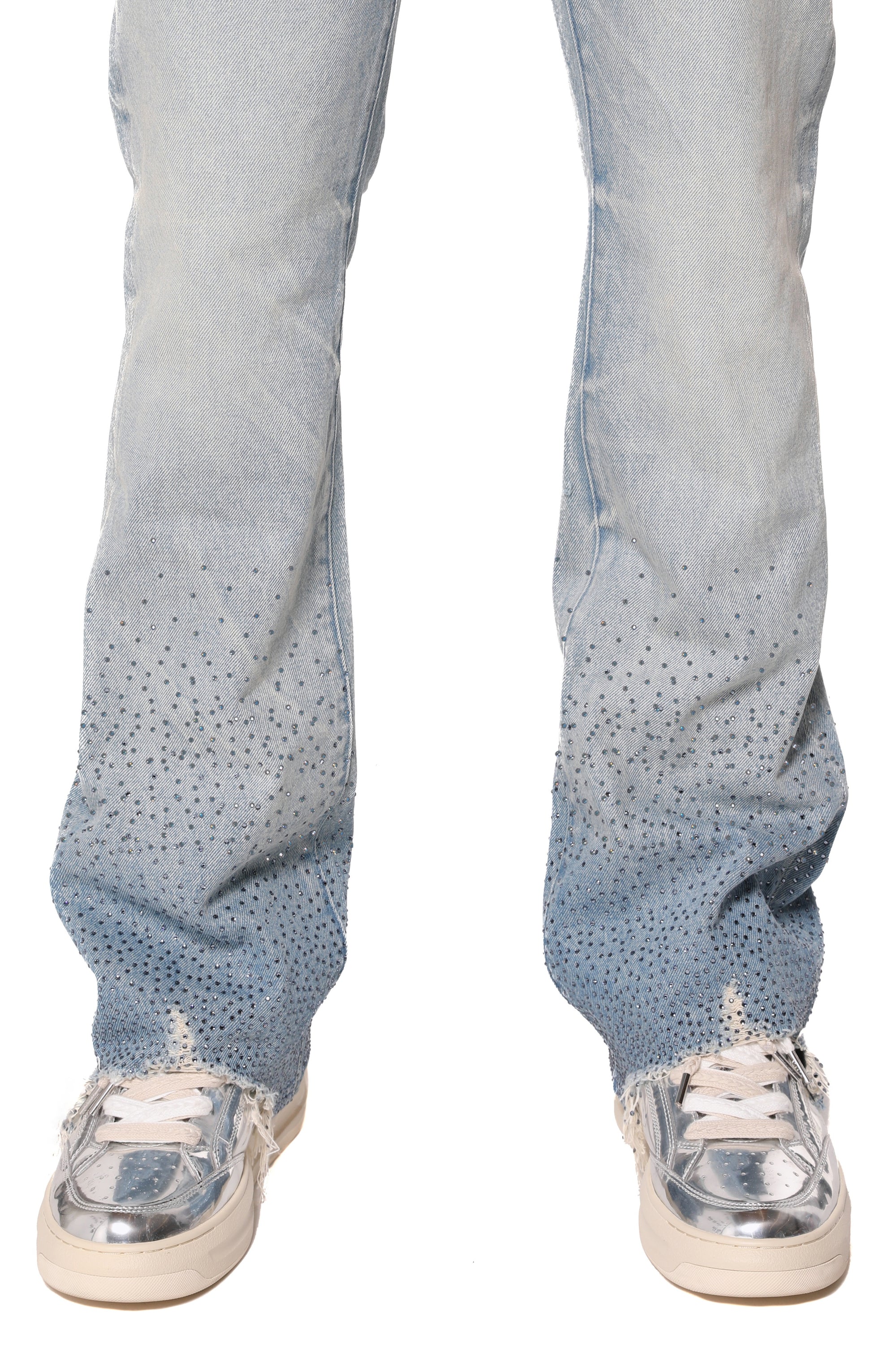 Purple Brand High Contrast Bling Jean