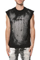 Purple Brand Textured Sleeveless Tee