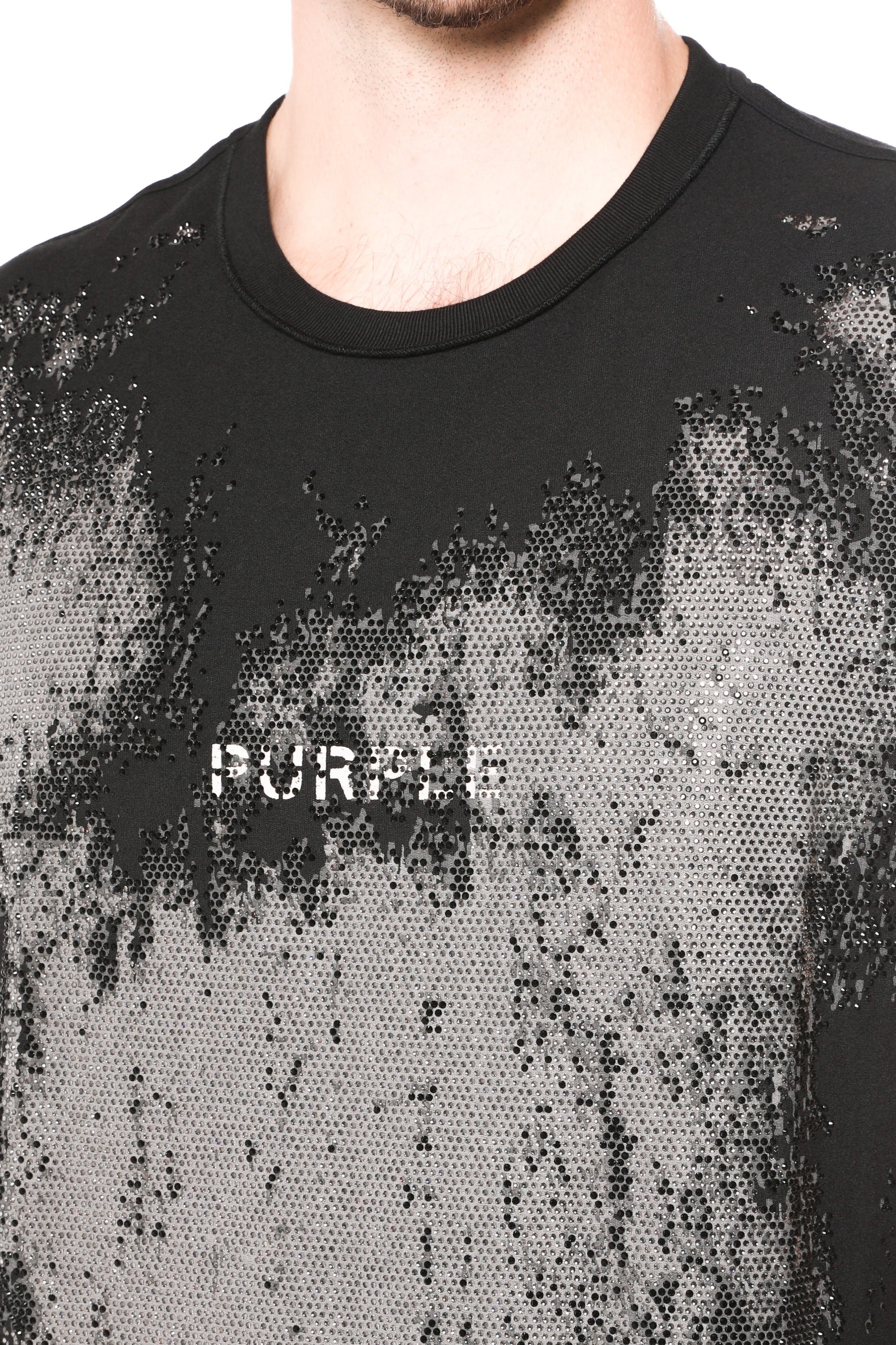 Purple Brand Textured Sleeveless Tee