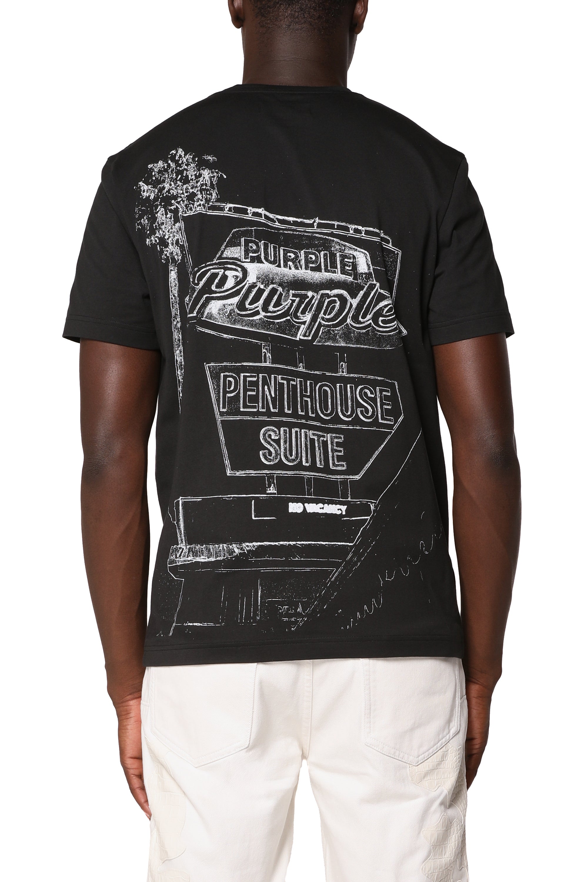 Purple Brand Clean Jersey Short Sleeve Tee