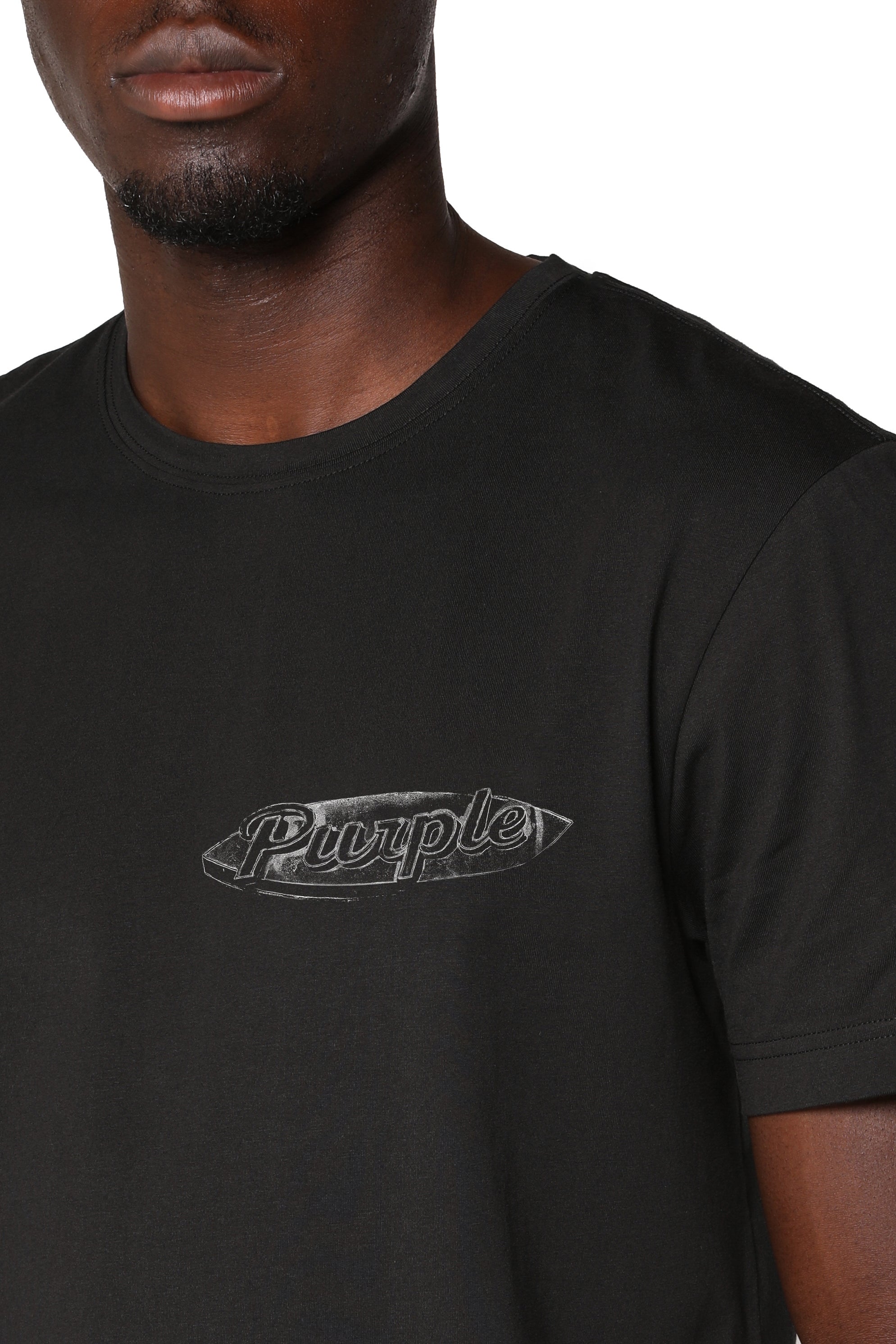 Purple Brand Clean Jersey Short Sleeve Tee
