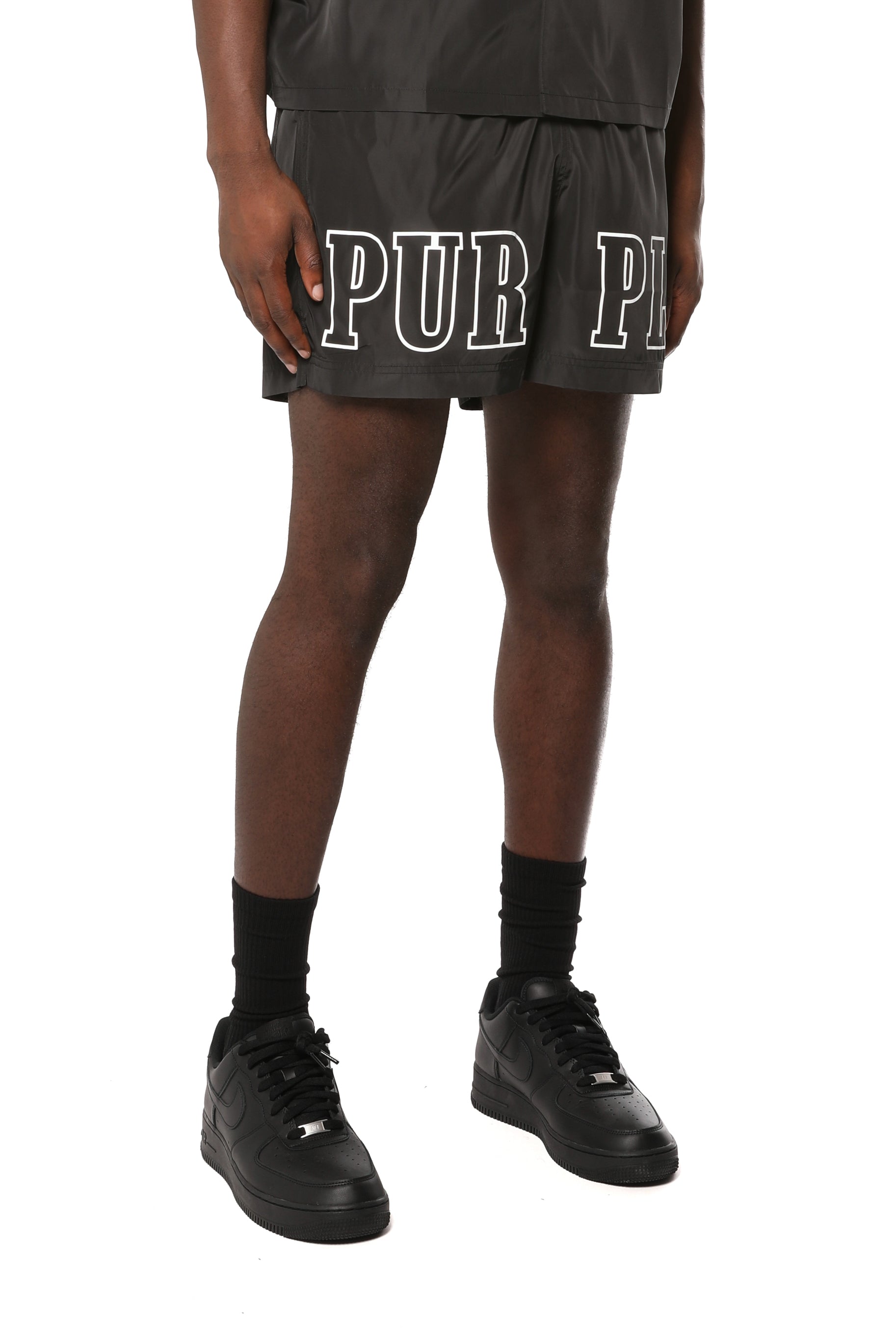 Purple Brand Everyday Short Lined Swim Shorts