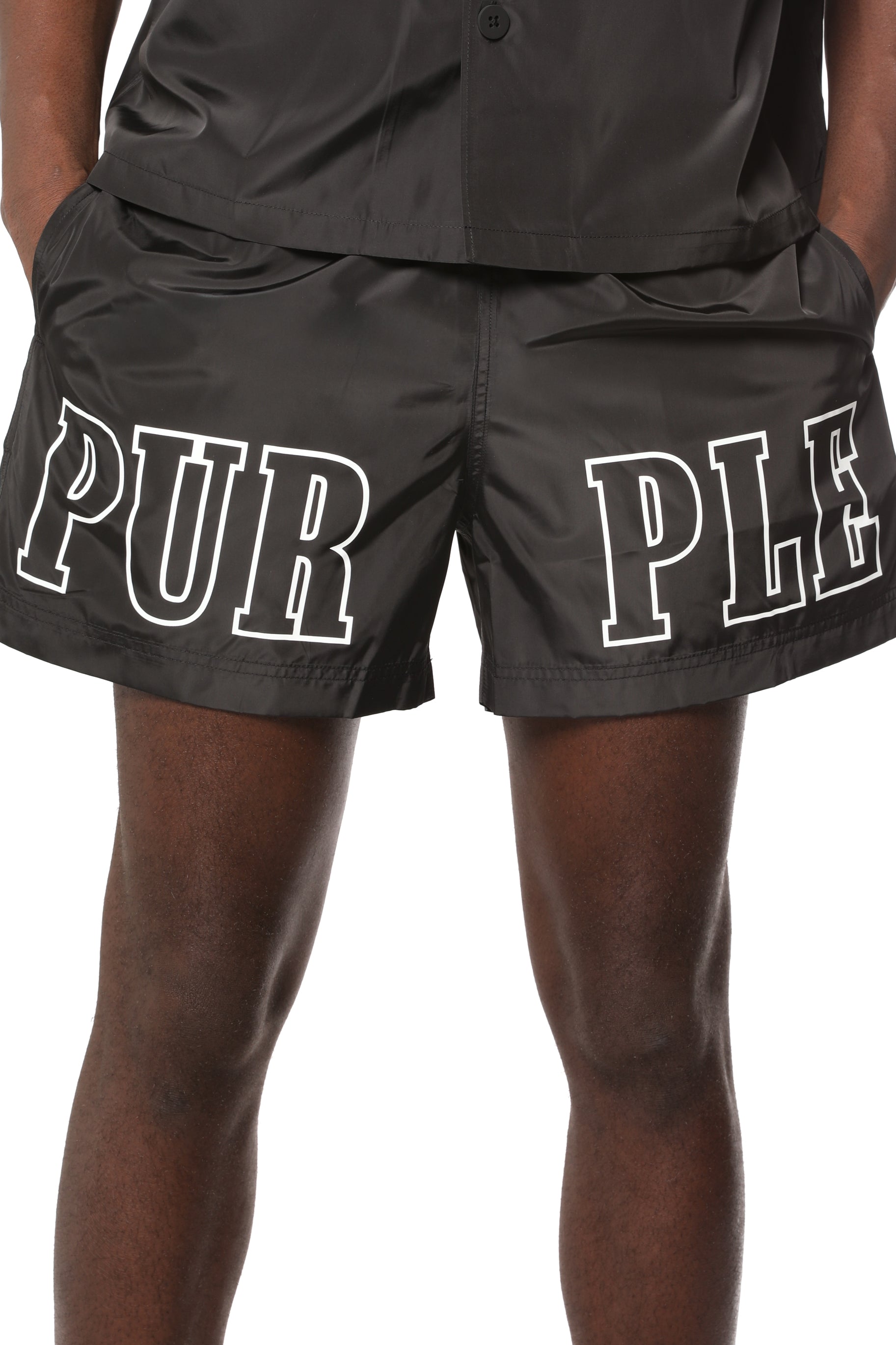 Purple Brand Everyday Short Lined Swim Shorts