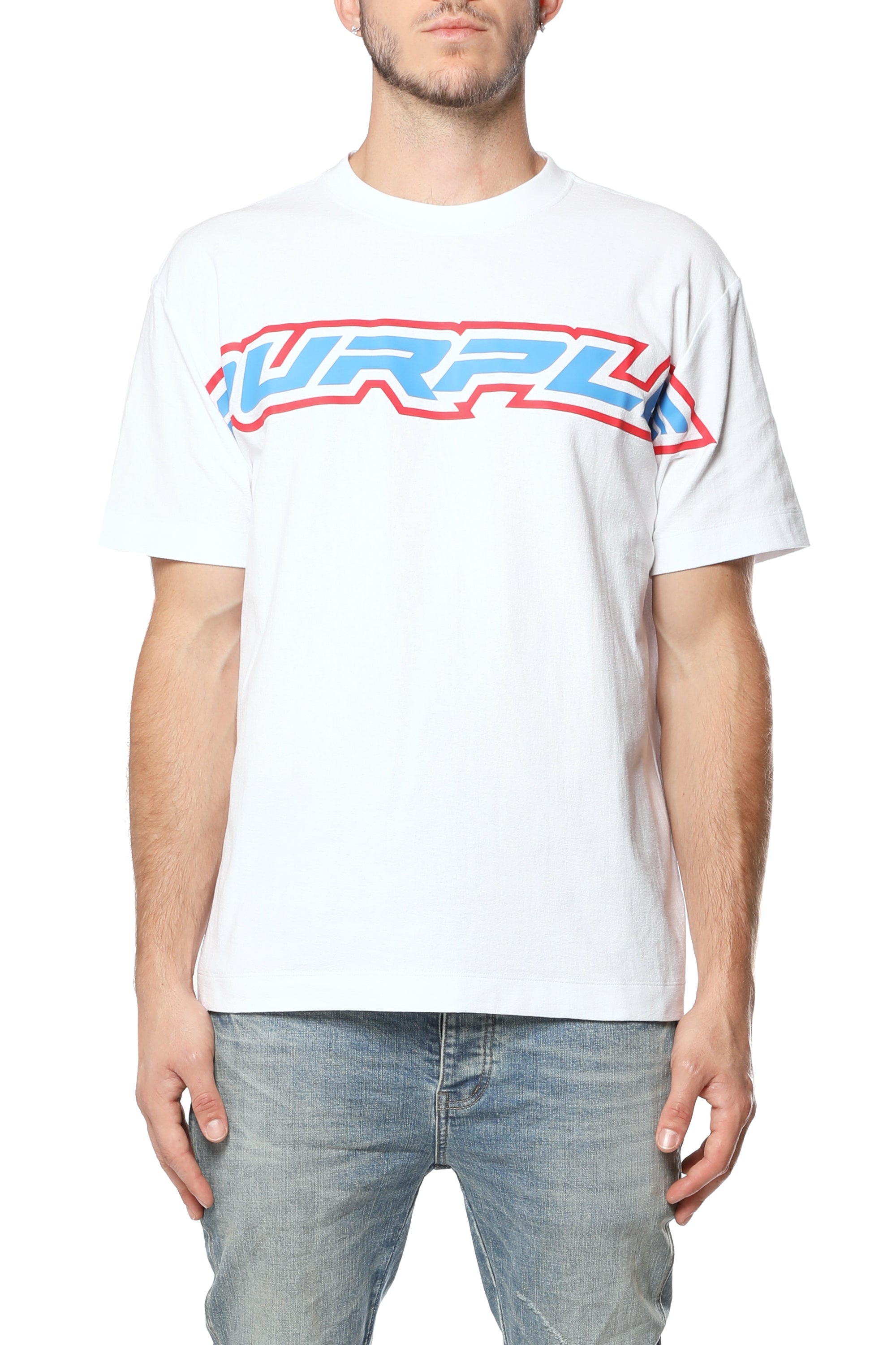 Purple Brand Textured Jersey Short Sleeve Tee