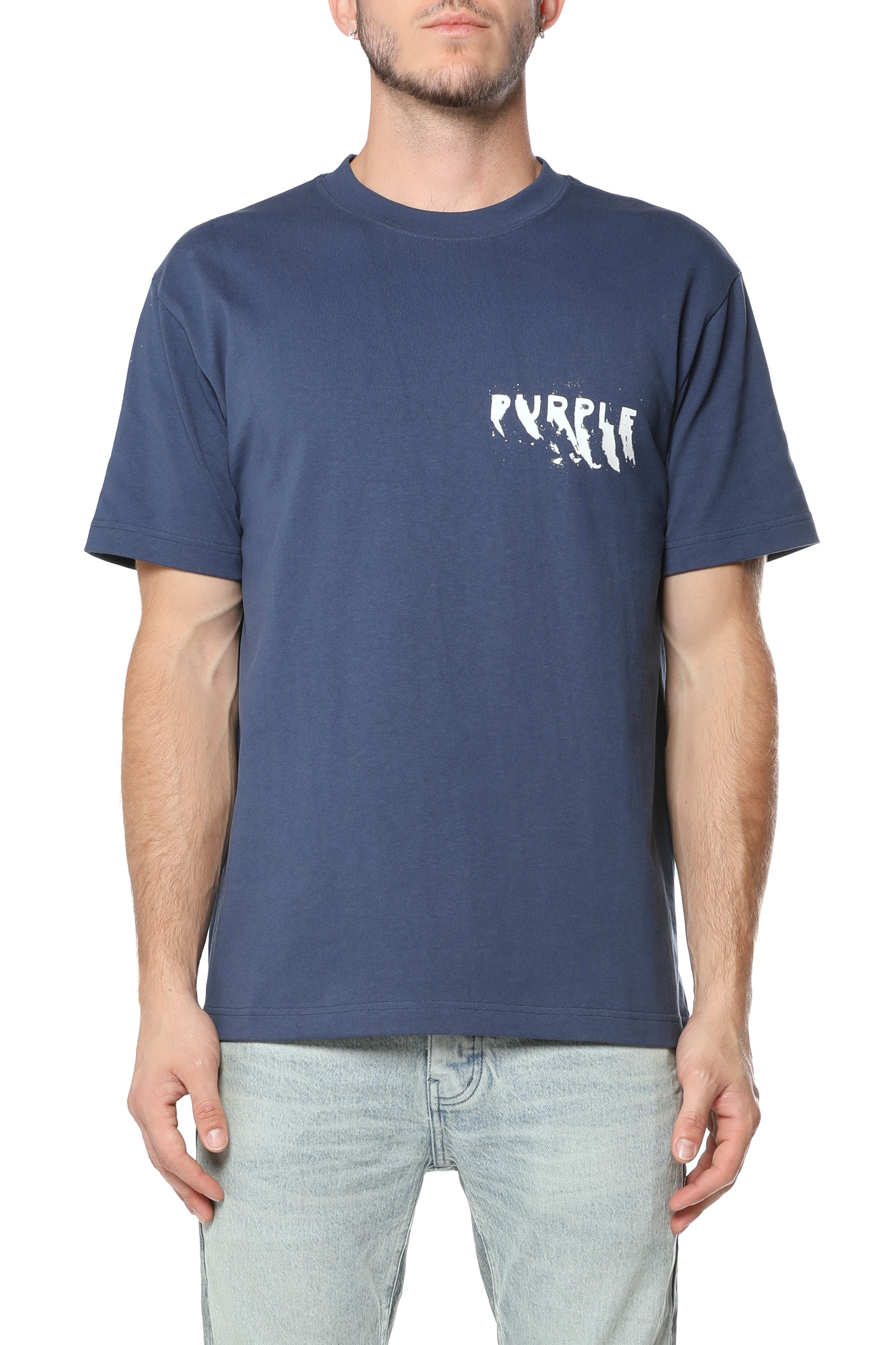 Purple Brand Heavyweight Jersey Short Sleeve Tee