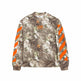 L/AB Camo Printed Diag Crewneck