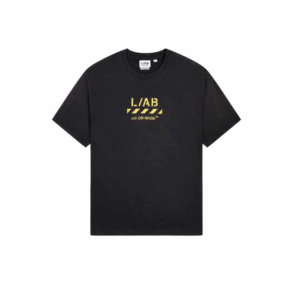 L/AB Diag Garment Wash Short Sleeve Tee