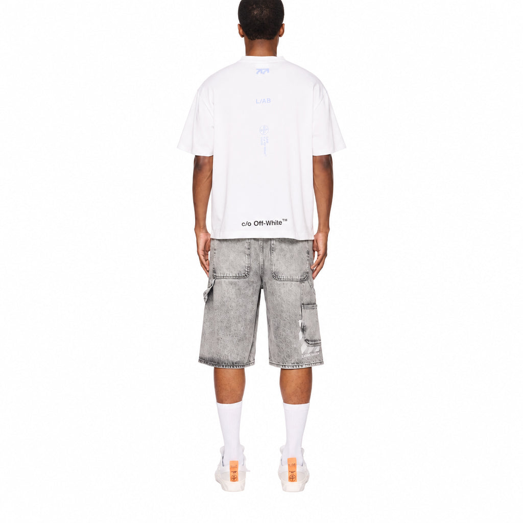 L/AB Off Stacked Short Sleeve Tee