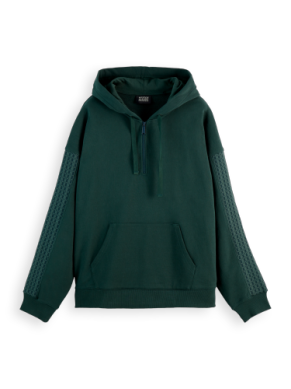 S&S Rib Insert Full-Zip Hoodie