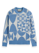 S&S Textured Jacquard Crewneck