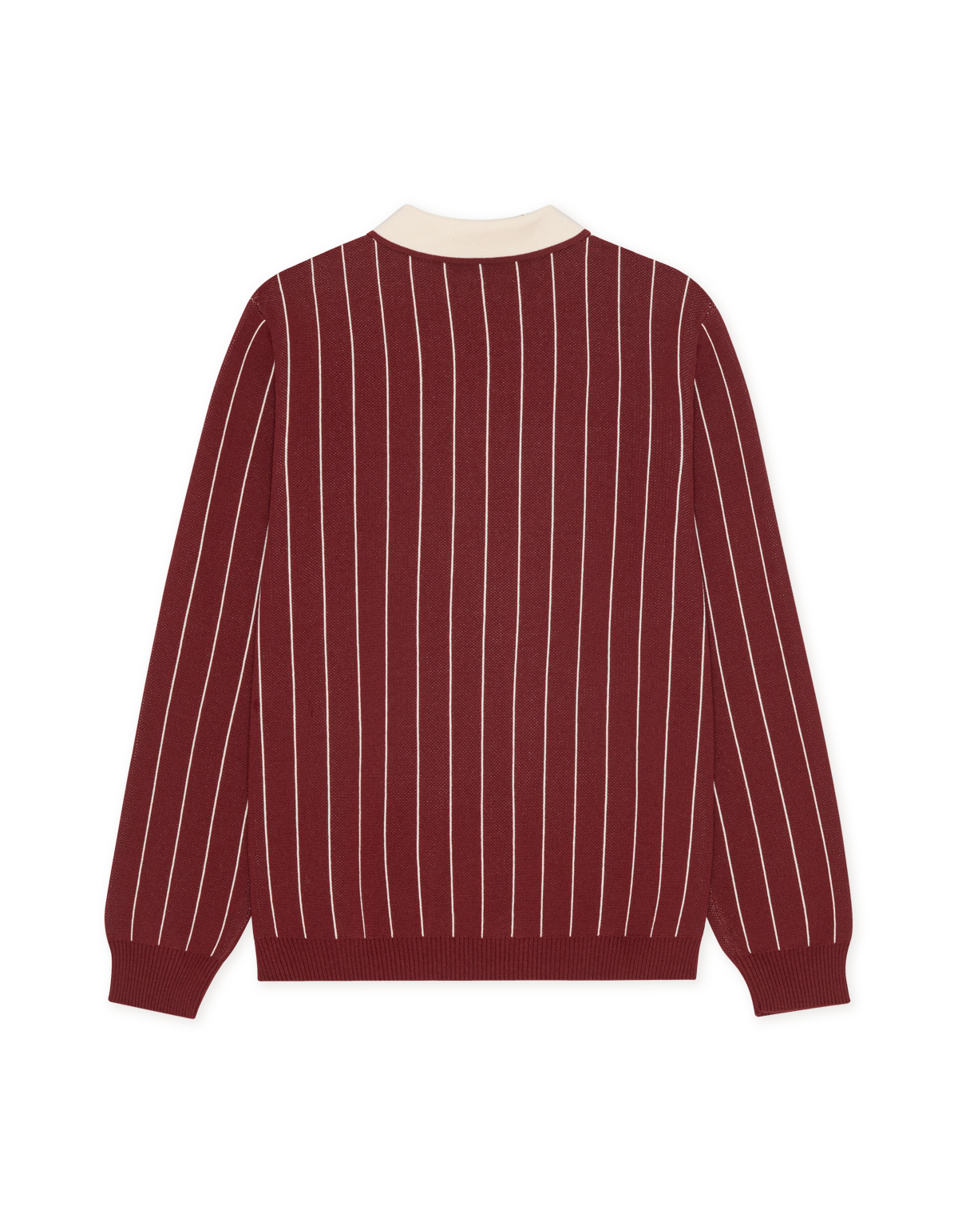 Les Deux Signature Knitted Long Sleeve Polo