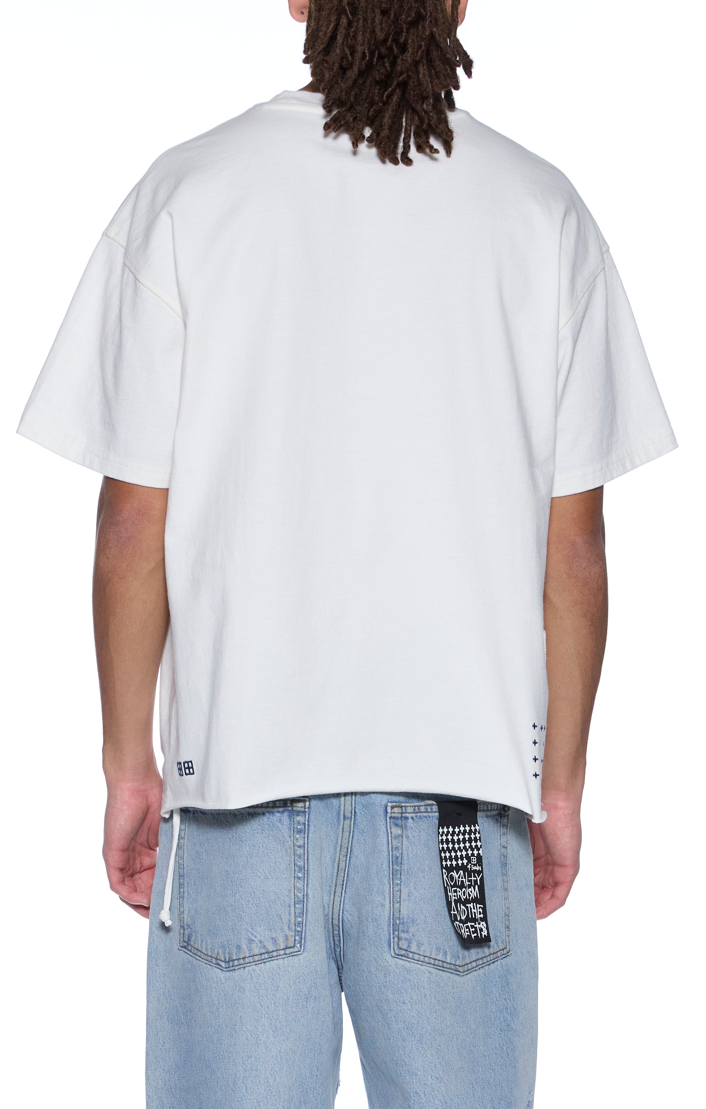 Ksubi NYC Ekcess Short Sleeve Tee 'Tru White'|MSP26TE004-010|TF