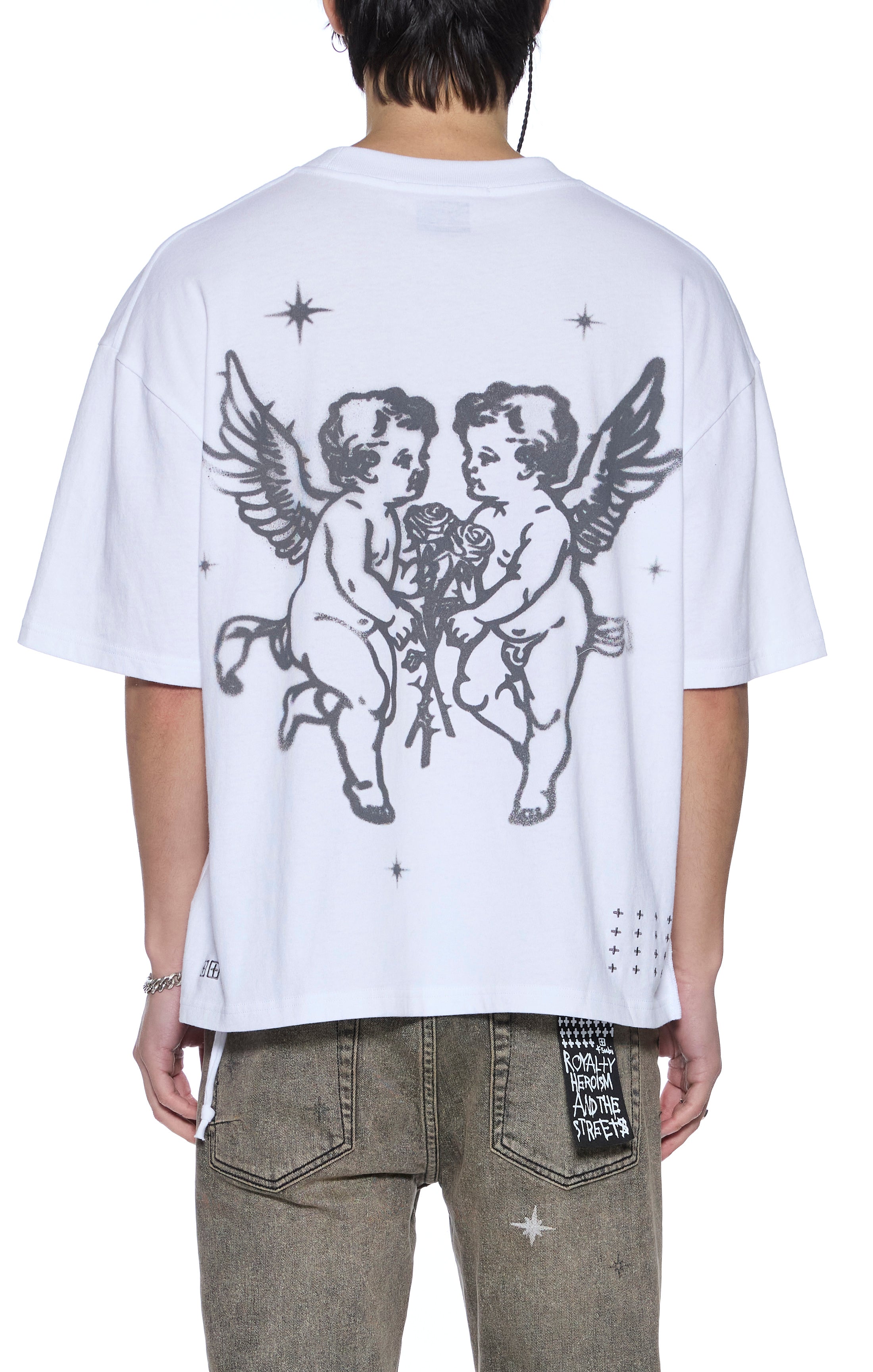 Ksubi Cherub Halen Short Sleeve Tee 'White'|MSP26TE008-010|TF