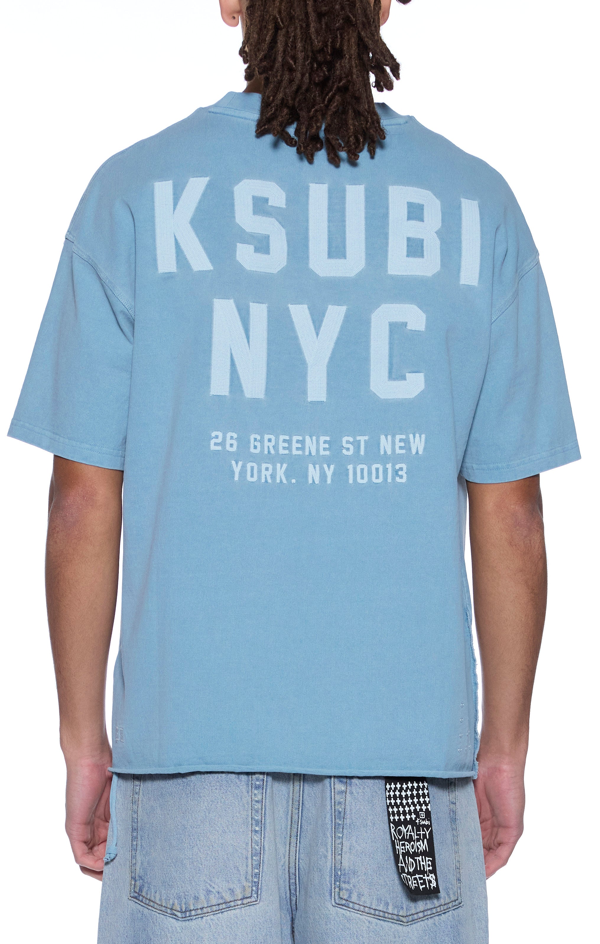Ksubi K-lock Biggie Short Sleeve Tee 'Summer Blue'|MSP26TE009-045