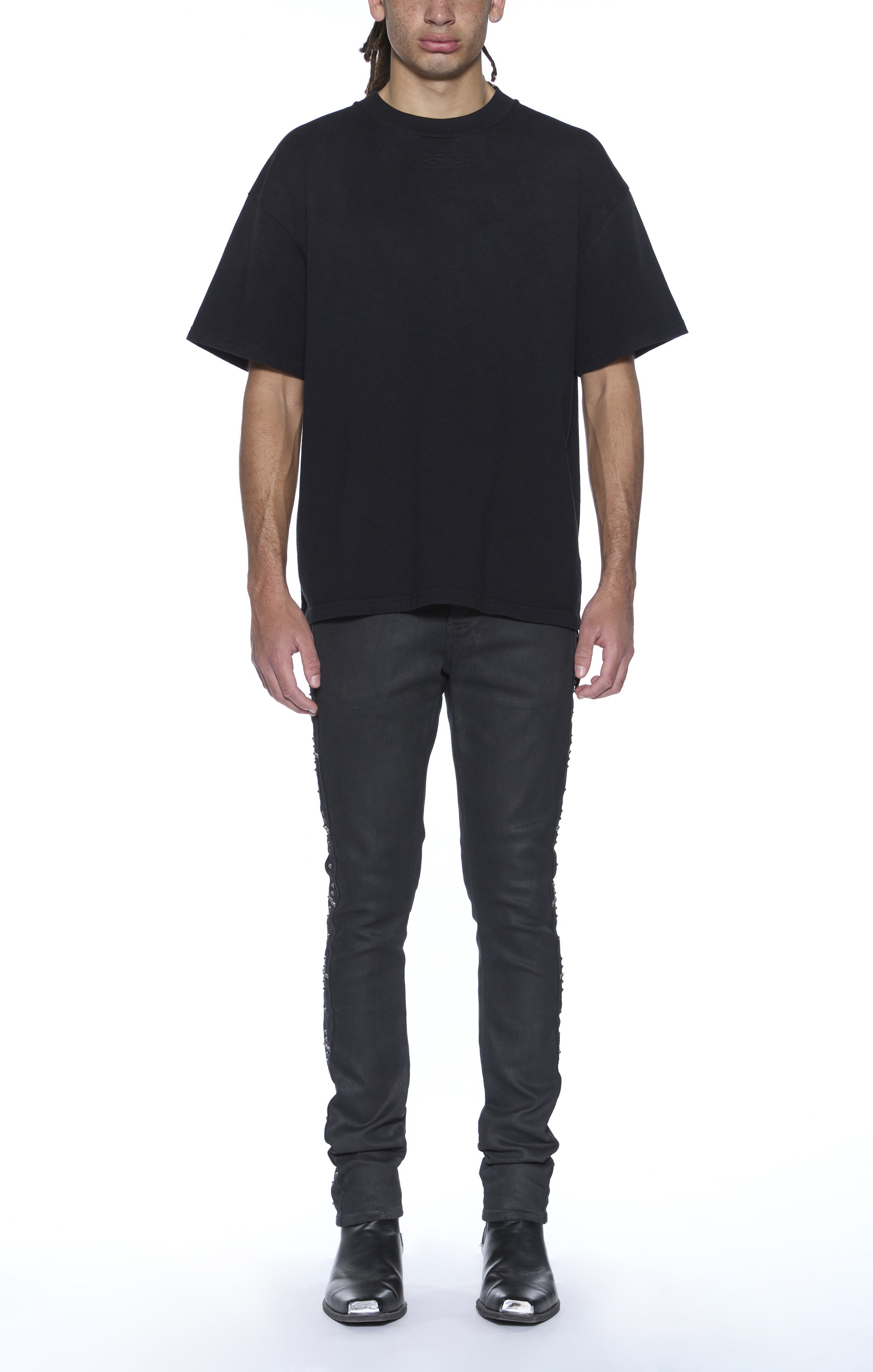 Ksubi Intruder Ekcess Short Sleeve Tee 'Jet Black'|MSP26TE032-001