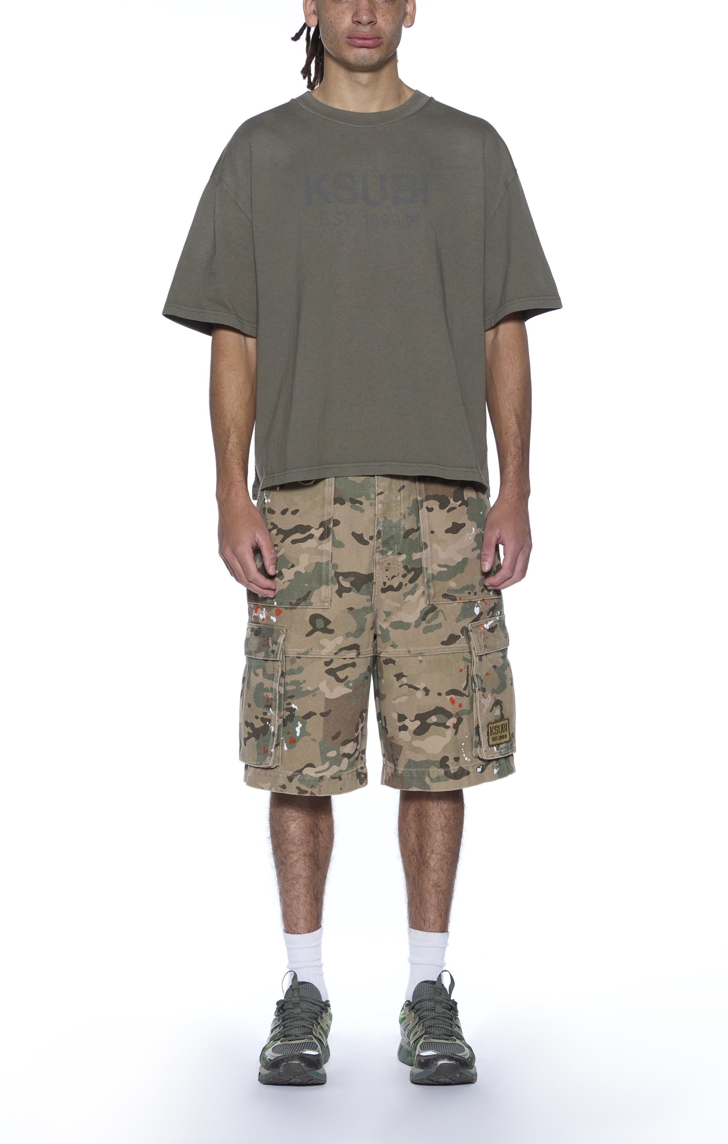Ksubi State Halen Short Sleeve Tee 'Militant'|MSP26TE014-030|TF