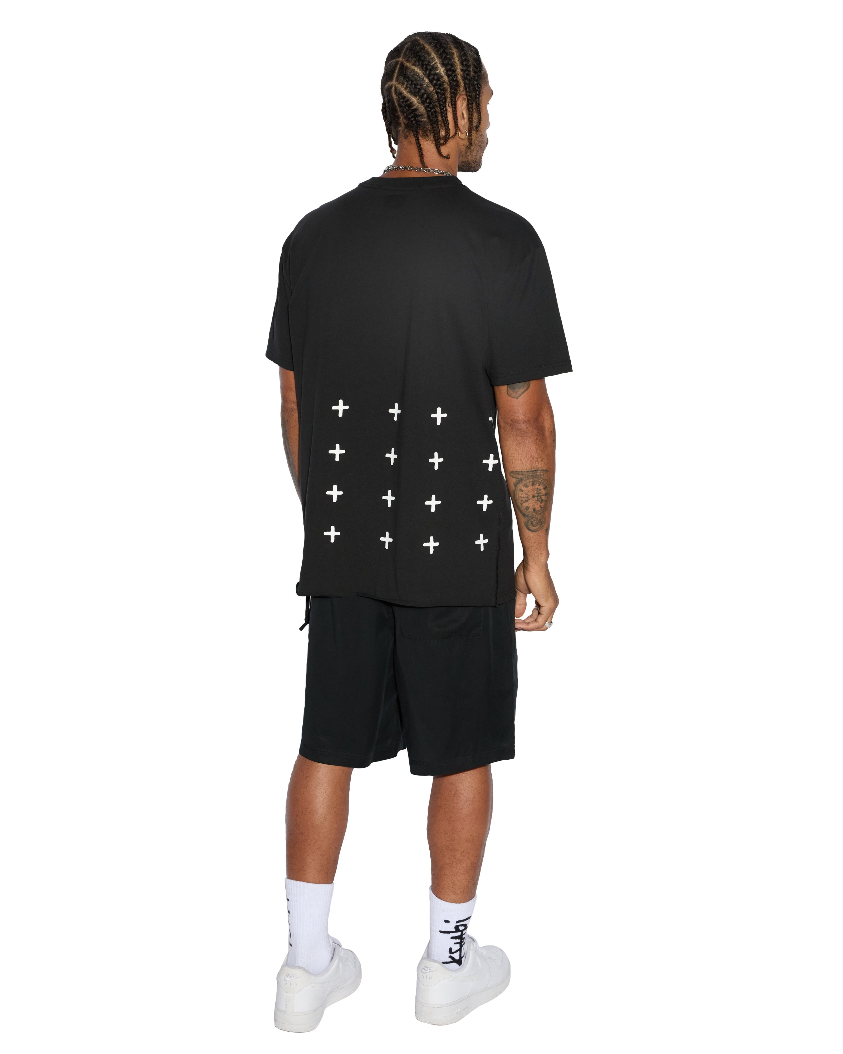 Ksubi All Day Biggie Short Sleeve Tee 'Jet Black'|MPF24TE012-1|TF