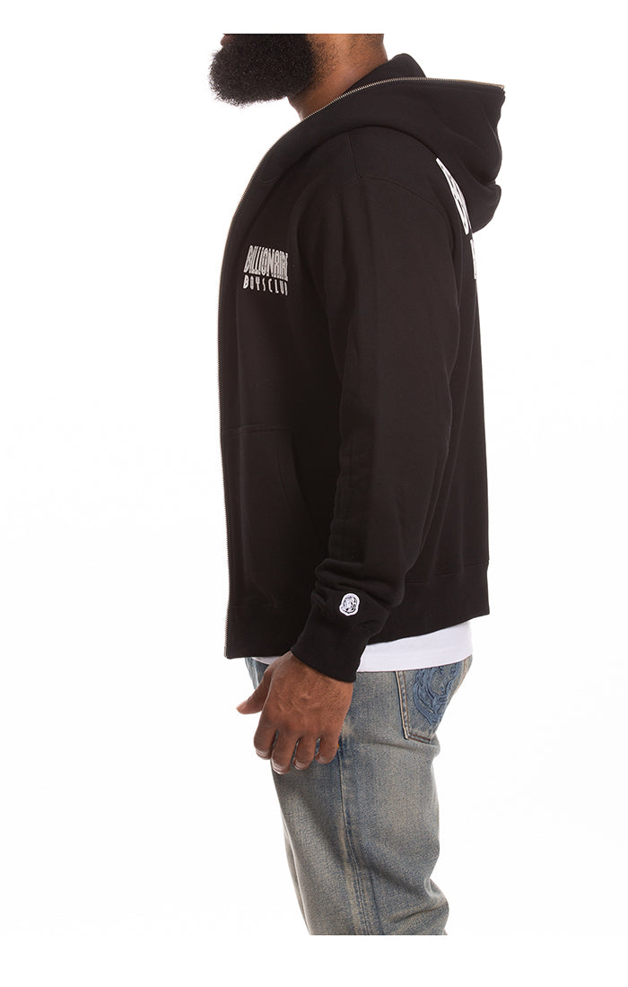トップス BBC Black Parlour Hoodie Billionaire Boys Club Zip Helmet Hoodie (Black) - NewYakCity