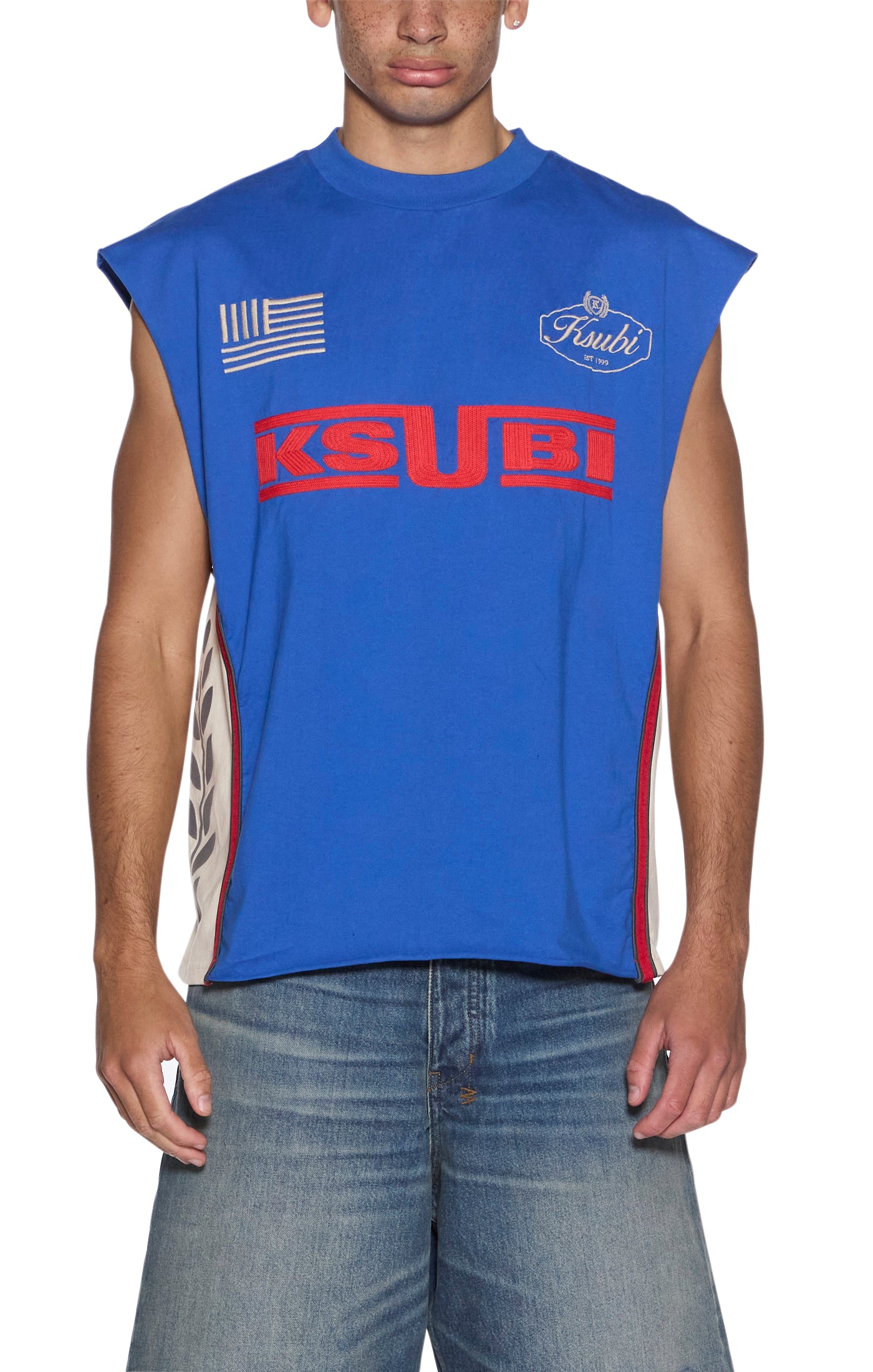 Ksubi Zoom Ekcess Cut Off Tank