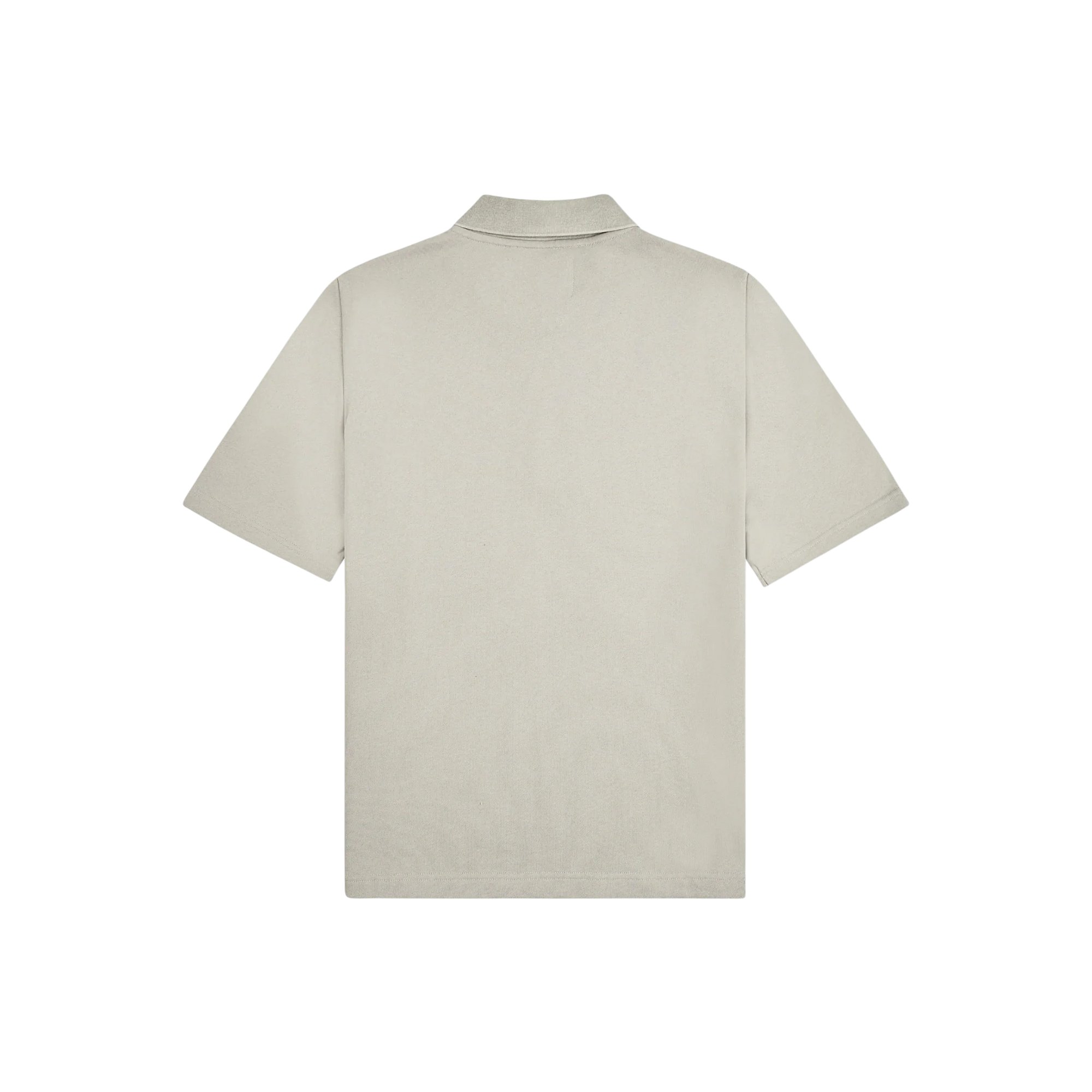 Paper Planes French Terry Script Weld Quarter Zip Polo