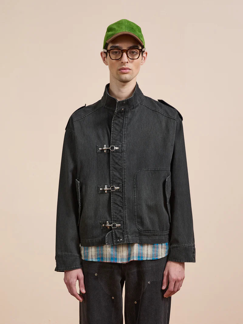 Found Utility Clasp Work Jacket