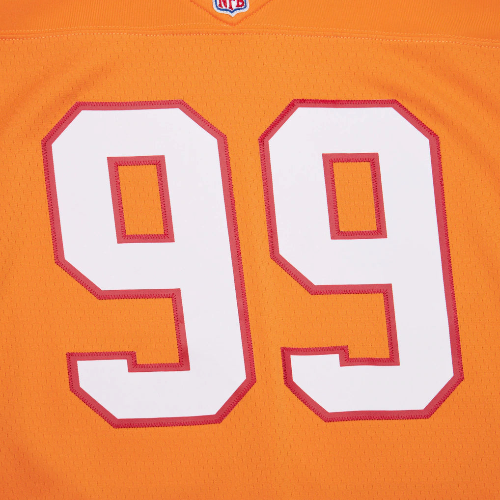 M&amp;N NFL Buccaneers 1995 Warren Sapp Dark Jersey