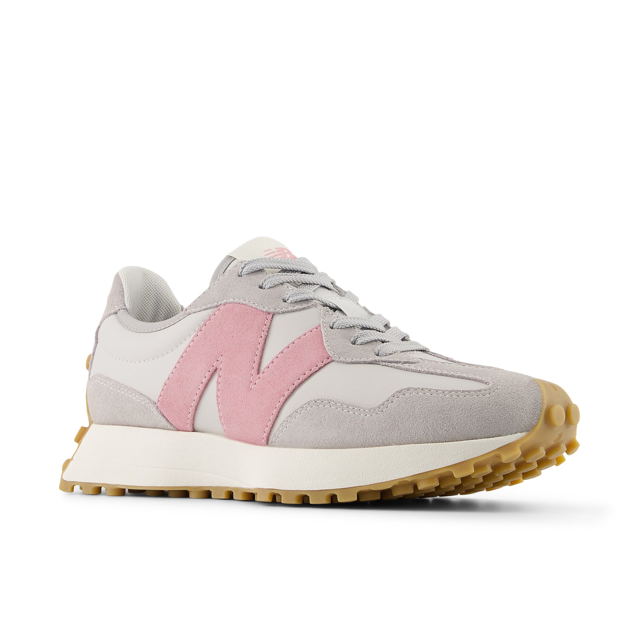 New Balance 327 'Raincloud/Pink Taffy|WS327KAZ|Top Fashion